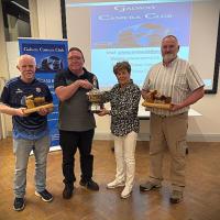 Winners on the night - missing is Roger Durham "Beginner of the Year" recipient